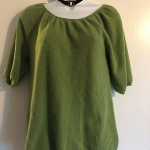 Vertical design 100% cashmere sweater